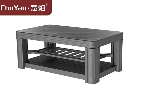 LETOU樂(lè)投高端升降茶幾電暖桌 茶幾智能升降電器Q23-2-澳洲砂巖[雙升降]