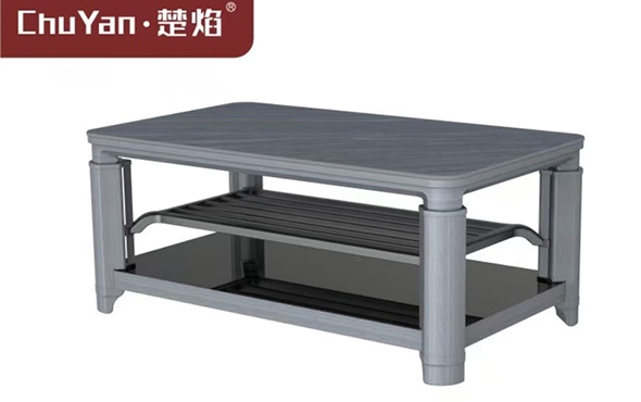 LETOU樂投高端升降茶幾電暖桌 茶幾智能升降電器L23-1-澳洲砂巖[高腳雙升降]