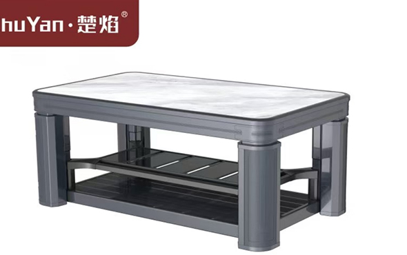 LETOU樂(lè)投高端升降茶幾電暖桌 茶幾智能升降電器CY23D-一見(jiàn)鐘情[底部升降]